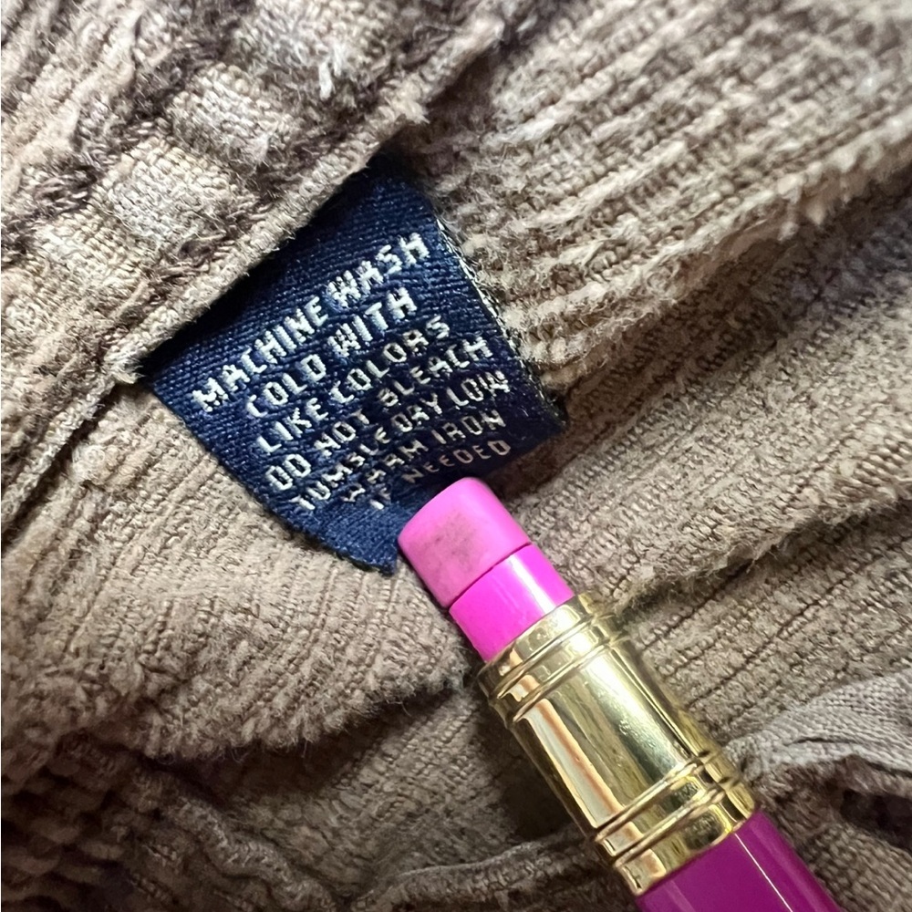 American Eagle Y2K Corduroy Trucker Jacket Men’s XL Brown - Picture 3 of 4